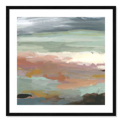 Bingham Ocean Bluffs by Carol Robinson - Painting Print on Paper