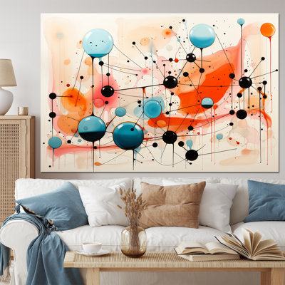 Impression sur toile Mid-Century