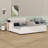 Upholstered Grounded Bed, Child Bed With Bedside Desk And Little Round Stool-1669820254-1669820255