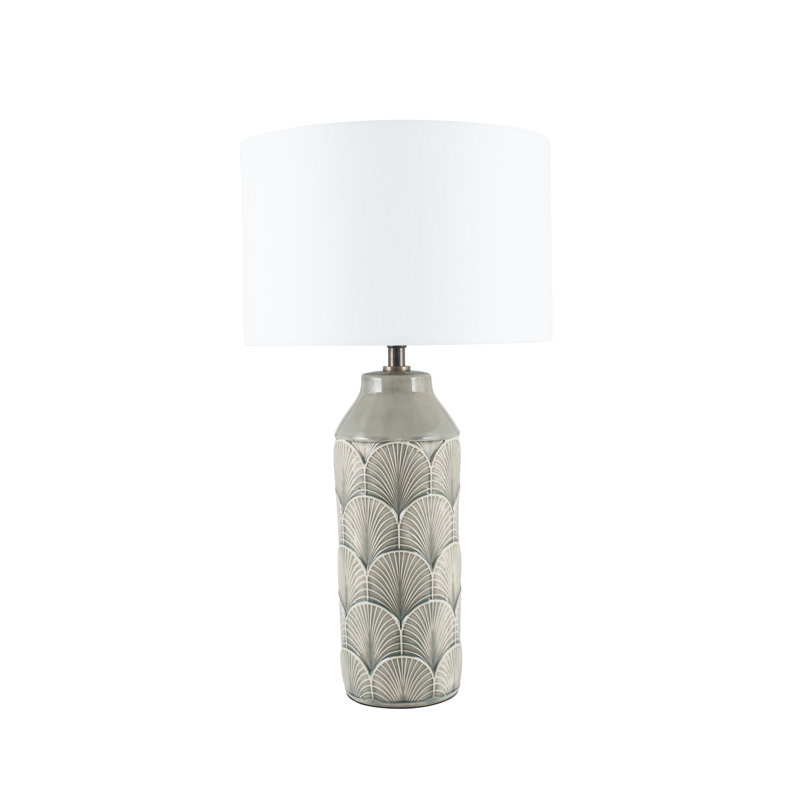 Bianca Table Lamp, Grey