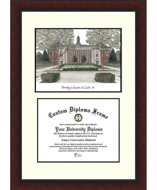 Cadre photo nebraska legacy universitaires NCAA
