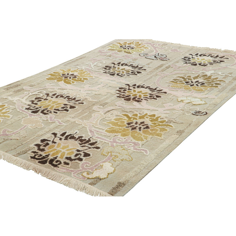 One-of-a-Kind 6’4x9’2 Hand Knotted Area Rug