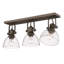 Plafonnier semi-encastré 3 lumières 25,13 po Bales-761918236-761918237