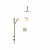 Apothecary Thermostatic/Pressure Balanced Complete Shower System with Rough-in Valve