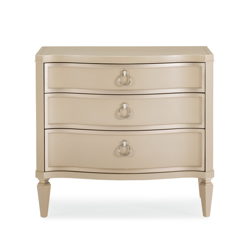 Caracole Classic 32'' W Solid Wood Nightstand