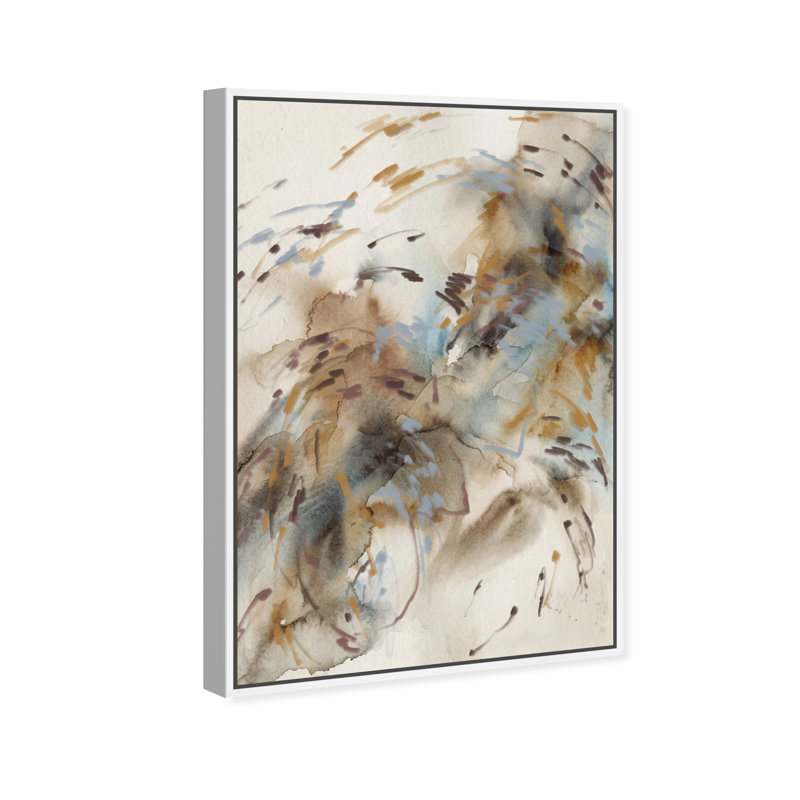 Mindfulness Print by Oliver Gal, 25"H x 17"W, White Floater Frame