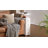 Set of 2 Narrow Dresser with Charging Station White Dresser with 4 Drawer Slim Chest of Drawer