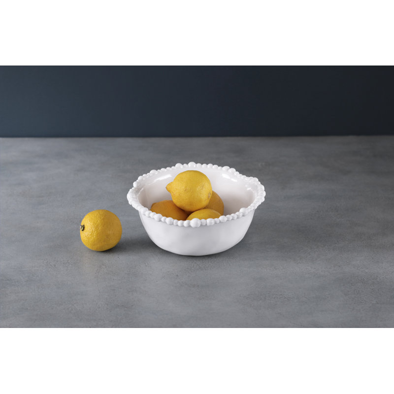 Vida Melamine Cereal Bowl, White