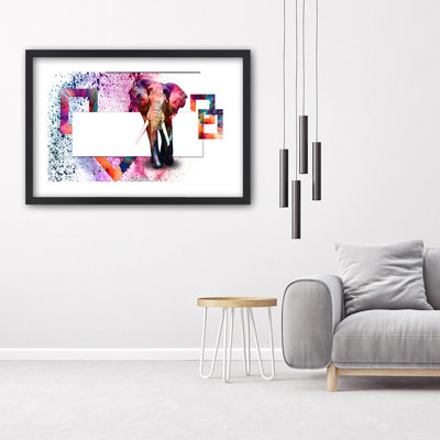 Elephant Animals - Single Picture Frame Print