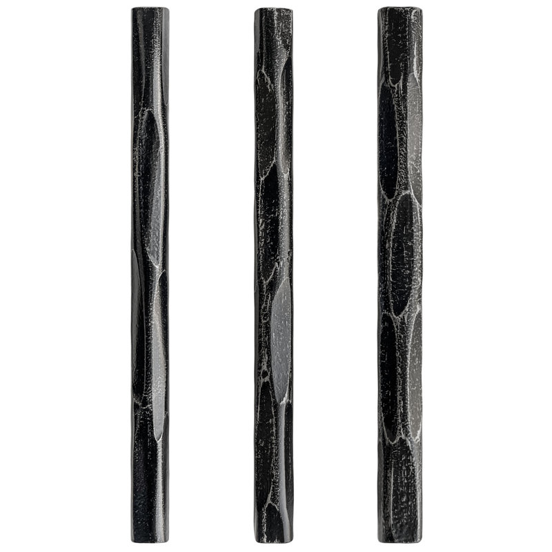 Evelynn End Table, Black, White Marble