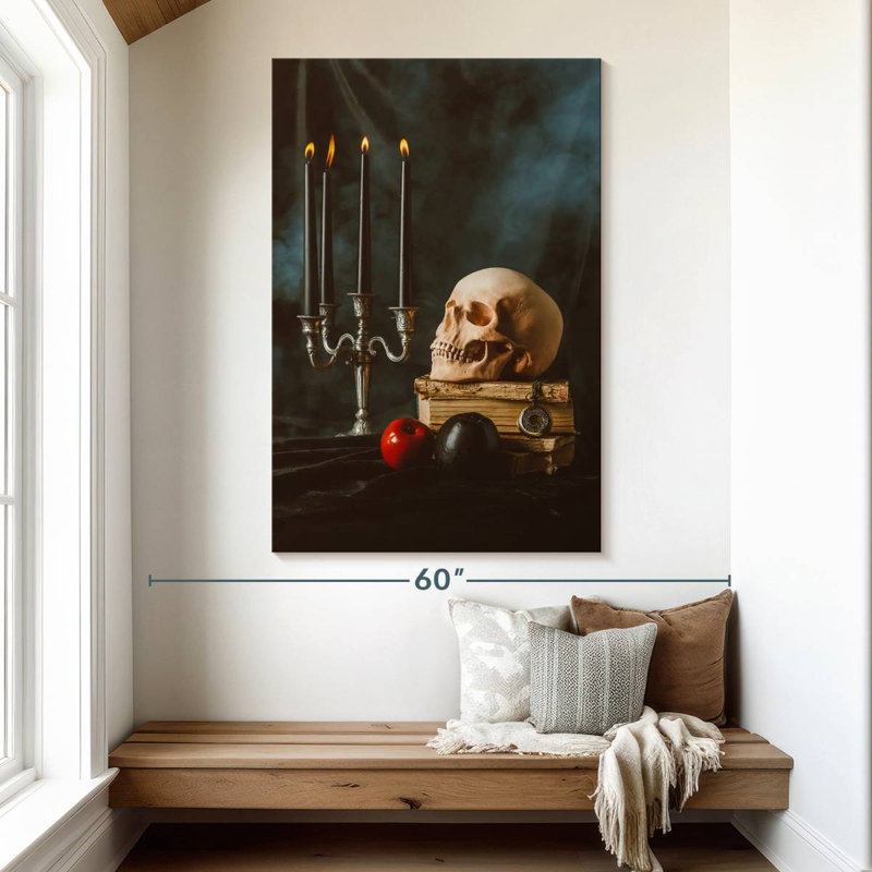 Hitzel Skull, 51" H x 34" W