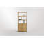 Open Plan Solid Wood Etagere Bookcase-2099285252