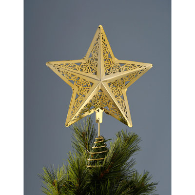 30cm Metal Astrology & Stars Tree Topper