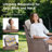 4 - Person Patio Furniture Chair Set With Fire Pit Table, 4 Swivel Glider Chairs With 6-Inch Cushions-1841130923-1841130926