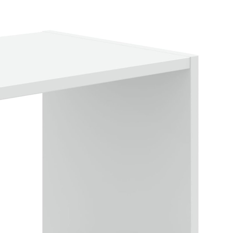 Abdul 102cm H x 102cm W Bookcase, White