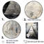«Triangle Trance Shimmering Silver», reproduction sur toile-97060532-134186818