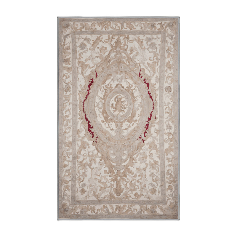 Machine Washable Gray Area Rug, Rectangle 8' x 10'