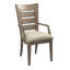 Fauteuil brun Feldstein