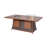 28.94 H Outdoor Fire Pit Table with Ice Bucket