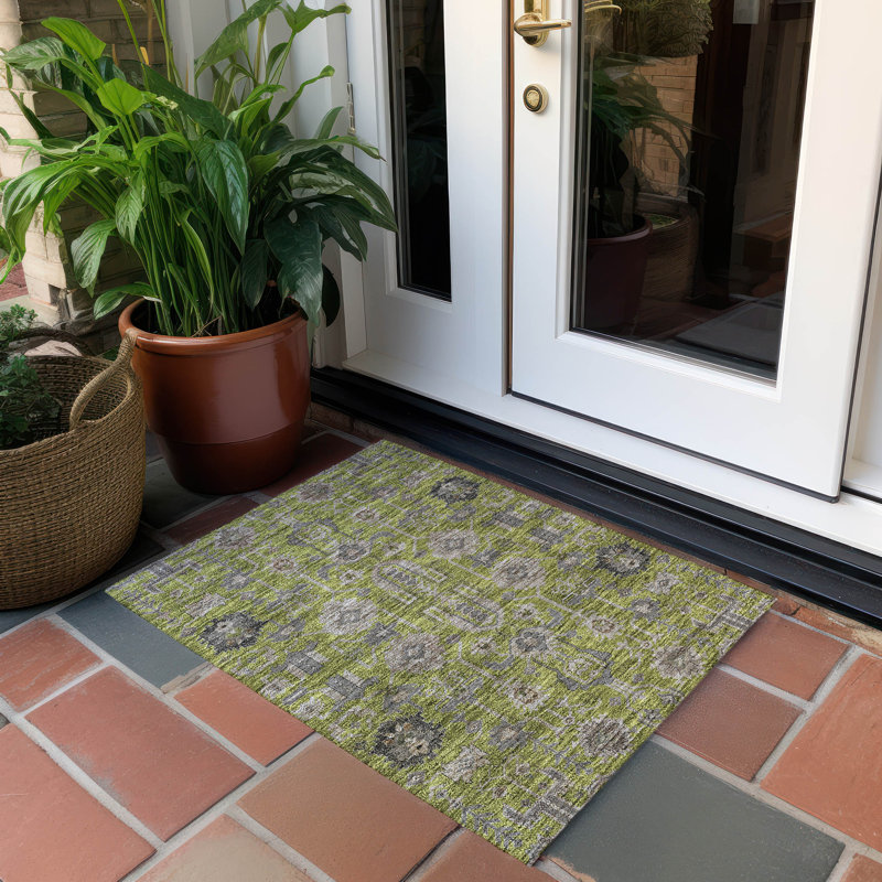 Tapis intérieur / extérieur Alta avec envers antidérapant, Rectangle 1 pi 8 po x 2 pi 6 po
