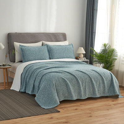 Knitted Throw Blanket