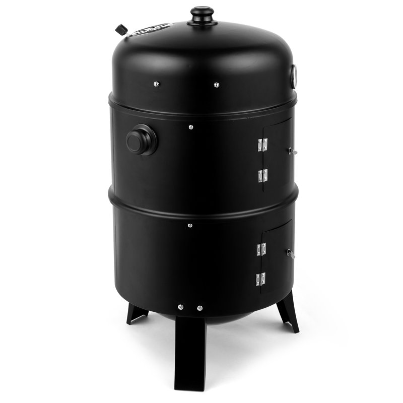 Barbecue au charbon de bois 48 cm noir