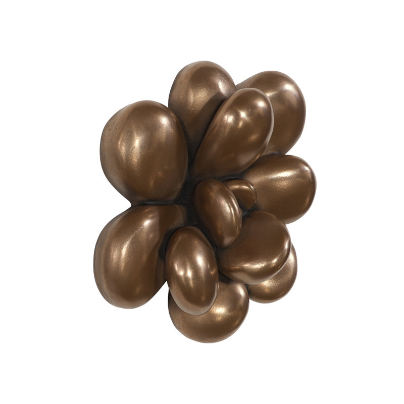 Oviferum Succulent Wall Art, Imperial Bronze