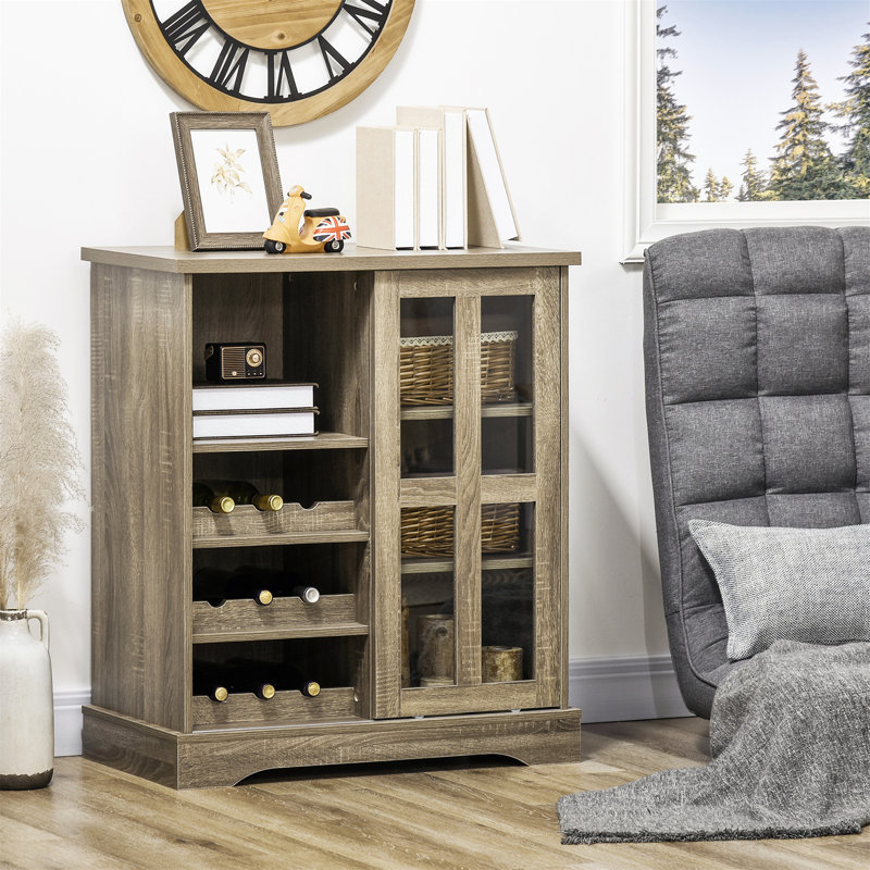 Versatile Sideboard Cabinet with Sliding Door and Abundant Storage Space