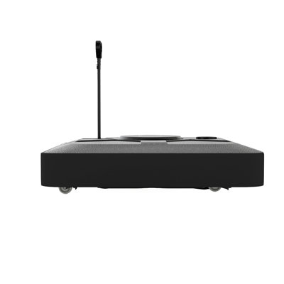 33.5" Patio-Cantilever-Umbrella-Base W/Handle & Wheels,330 Lbs