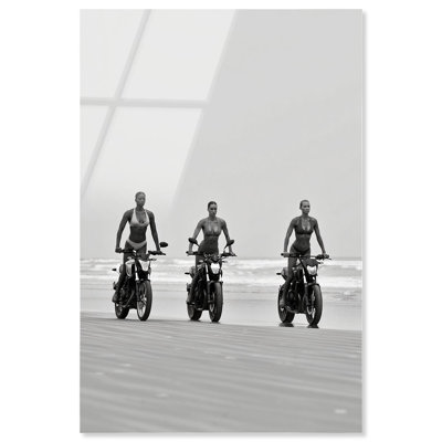 Motor Maidens Acrylic Print Fashion Art Prints by Notoriart, Ready to Hang, 10 x 15