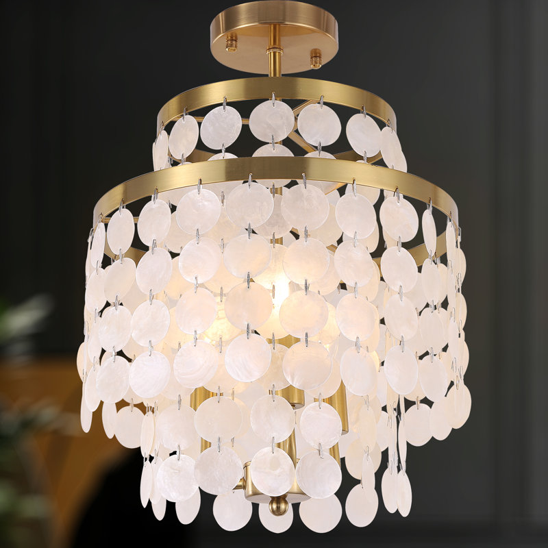 Plafonnier 3 lumières Shell