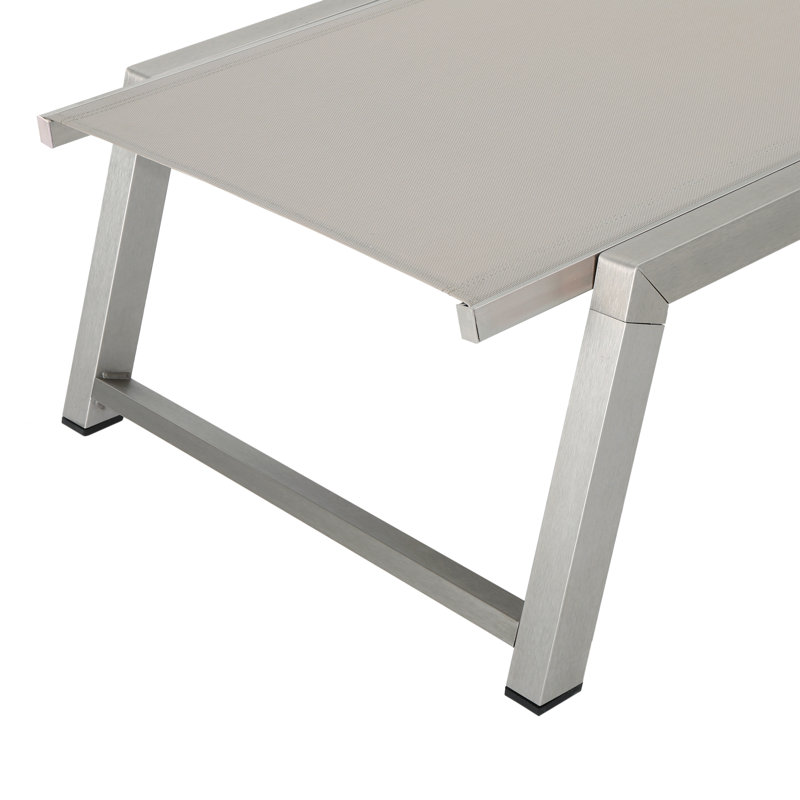 Chaise longue Myers (Mp2), Gris
