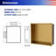Niche murale en acier inoxydable-102480526