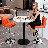 360° Swivel Counter Height Bar Stools, Faux Leather Adjustable Bar Chairs For Kitchen Or Home Bar-1984431839-1984431831