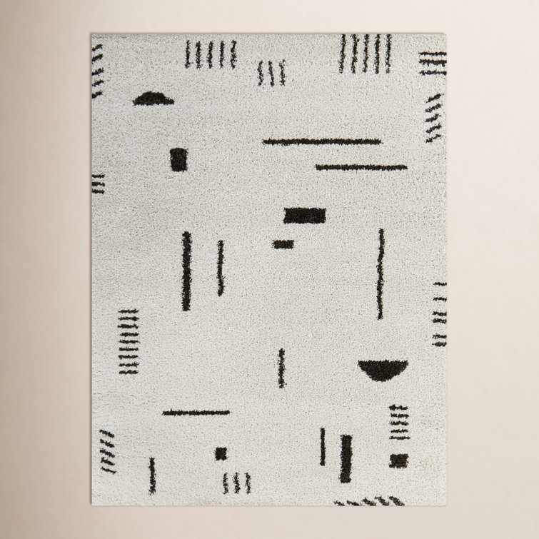 Morin White/Charcoal Rug