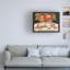 « southern charme-pommes », art textuel sur toile tendue-33413074
