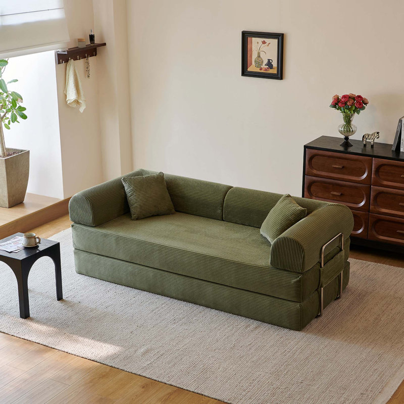 Compression Sofa with No Assembly Required