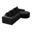 Canapé modulaire incurvé Clasien Boneless-115751603