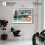 «Palm Springs Entourage Shadowbox» par Coastal Glam Art par Notoriart, cadre blond, 54 x 36-1274313301-1274313300