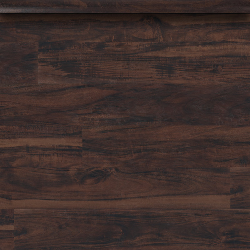 0.26 in. T x 94 in. L x 1.77 in. W Luxury Vinyl Flooring Trim End Cap, Midnight Walnut