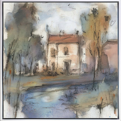 Art urbain sur toile Urban Lines I