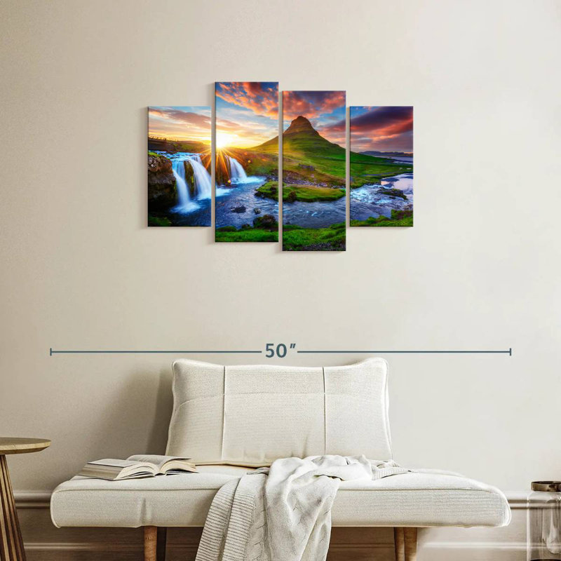 Paysage Alvord Kirkjufellsfoss, H 22 po x l 36 po