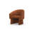 Amanada Velvet Barrel Chair-1629378308