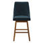 Tabouret de bar moderne en tissu, ensemble de 2-173843604