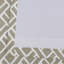 Panneau de rideau simple obscurcissant en coton à motif géométrique de style contemporain Rami-28124428-28124423