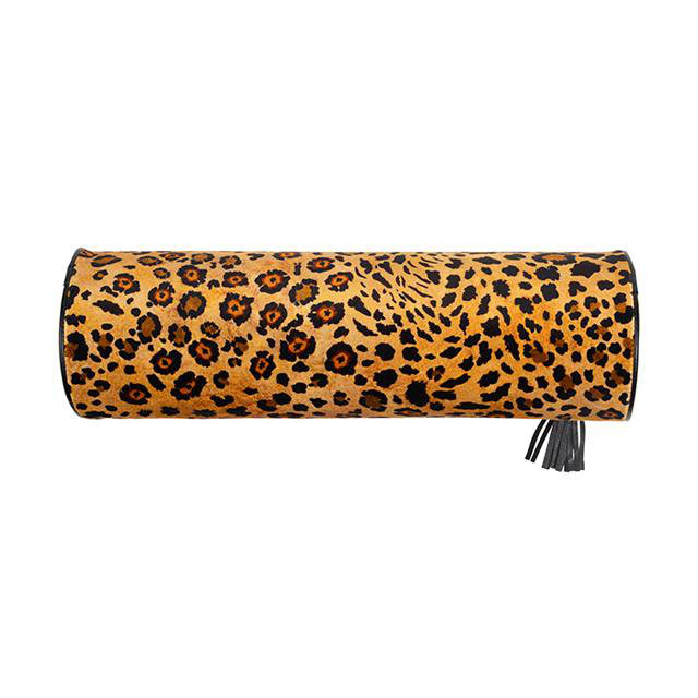 Ardmore Velvet Bolster Pillow, Gold