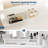 Vanity Desk with Mirror and Lights, Makeup Vanity with Power Outlet-634731381