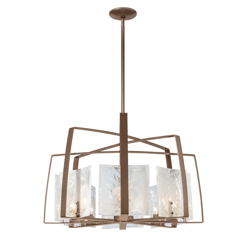 Arc 8 - Light Chandelier, Bronze