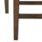 Anthea 4-Person Solid Wood Dining Set with Faux Leather Seat Upholstery