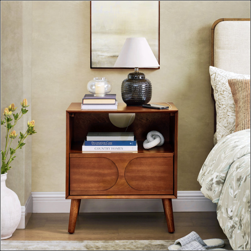 Table de chevet moderne Mid Century